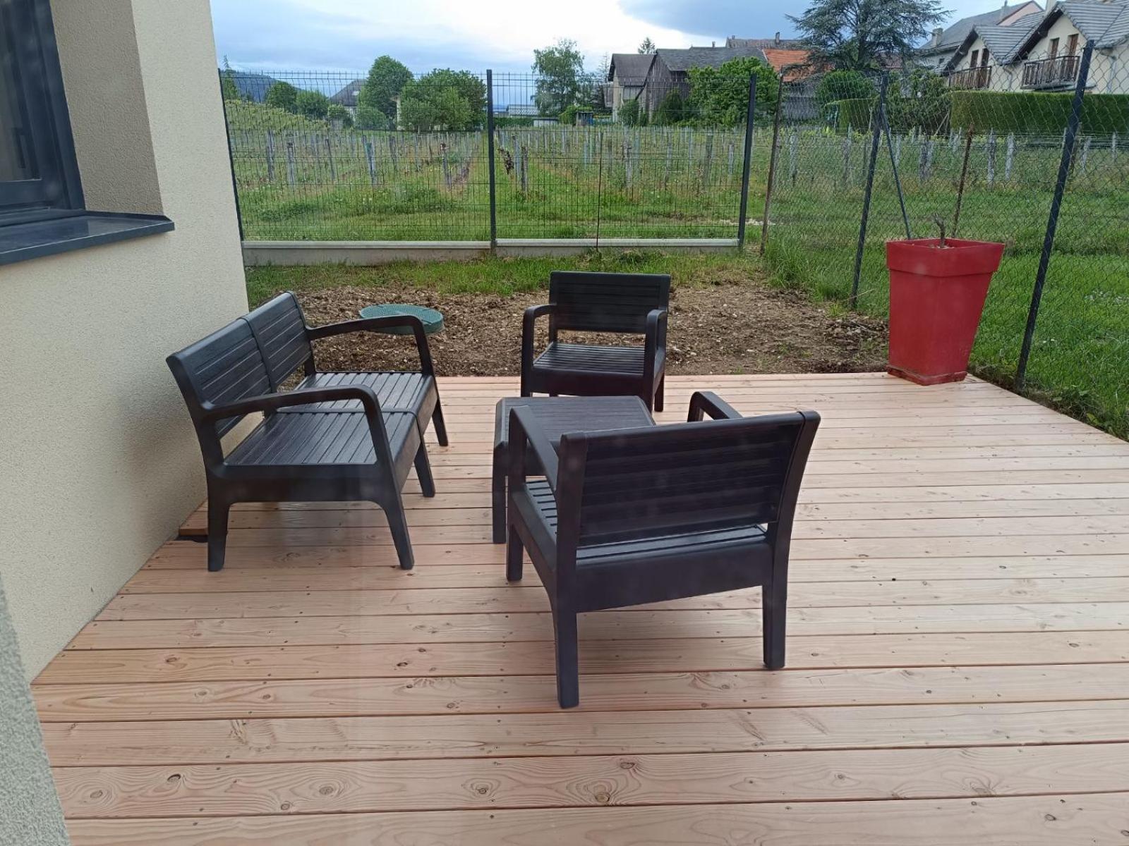 Chambre Au Coeur Des Vignes Myans Exterior photo